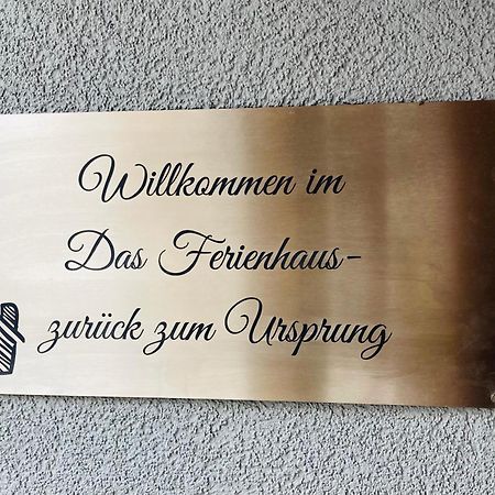 Das Ferienhaus-Zurueck Zum Ursprung Németújvár Kültér fotó